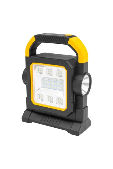 Powermaster HC-7078-D TAŞINABİLİR 3 ÇALIŞMA MODLU 32 SMD LEDLİ TAŞINABİLİR ŞARJLI SOLAR LAMBA