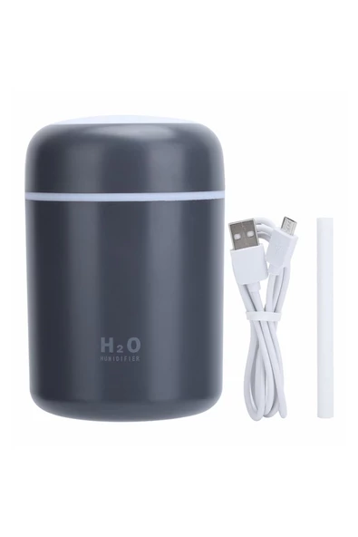 Toptan Bulurum POWERMASTER DQ-107 H2O USB ŞARJLI RENKLİ NEMLENDİRİCİ (OM-31) - 2