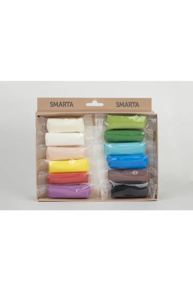 Smarta 12'li Hava Ile Kuruyan Modelleme Seti (25G X 12 ADET) - 2