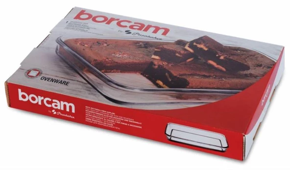 Paşabahçe 59004 BORCAM DİKDÖRTGEN TEPSİ 2100 cc - 6