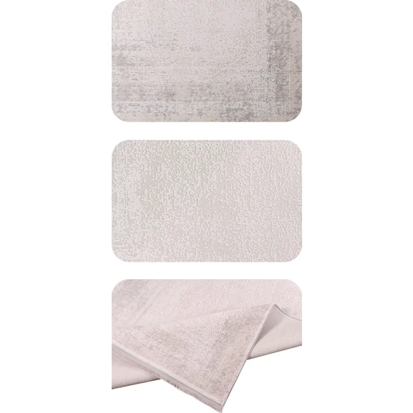 NEXUS HALI OLYMPİA 4047 KREM MODERN ESKİTME DESENLİ HALI 160X230 ÖLÇÜ" - 5