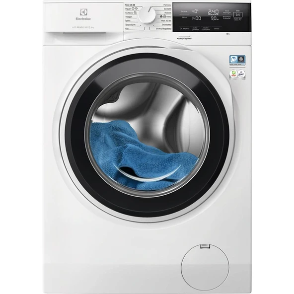 Electrolux EW6F3494T Çamaşır Makinesi 9 Kg 1400 dk./dev.