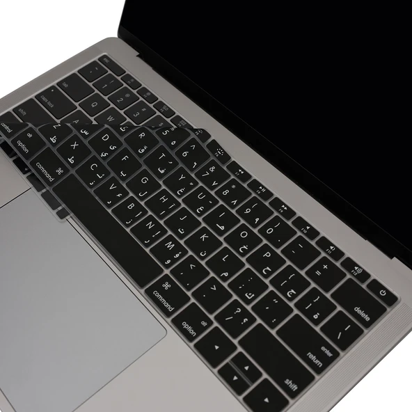Arapça Klavye Macbook Pro Kılıf 12inç A1534-13inç A1708 US Enter ile Uyumlu ürün görseli 1