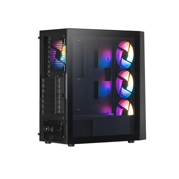 XPG Lander 500 650W 80+ White Rainbow Siyah Mid Tower Kasa - 3