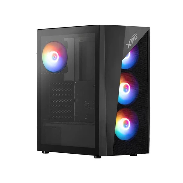 XPG Lander 500 650W 80+ White Rainbow Siyah Mid Tower Kasa
