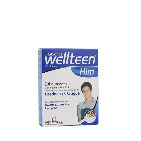 Vitabiotics Wellteen Him 13-19 Years 30 Tablet