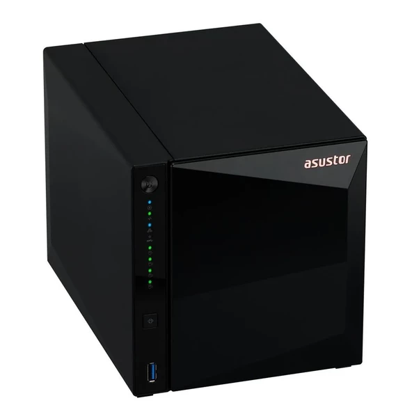 ASUSTOR AS3304T V2 REALTEK RTD1619B 4 YUVALI 4X22TB DESTEGI 2GB DDR4 2.5GbE x1 USB 3.2 x3 - 3