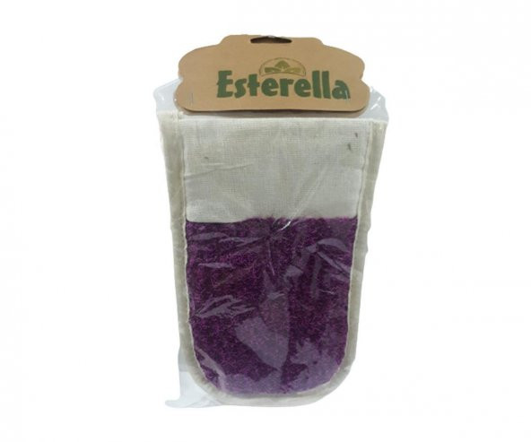 Esterella Polyester Havlu Eldiven 4020 - Mor