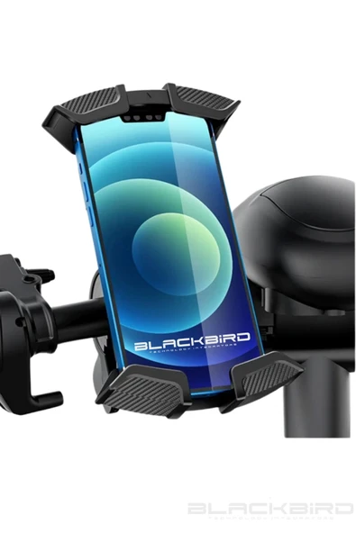 Blic BTS14 Motosiklet Ve Bisiklet Gidonu İçin Telefon Tutucu 360 Derece Dönen - 5