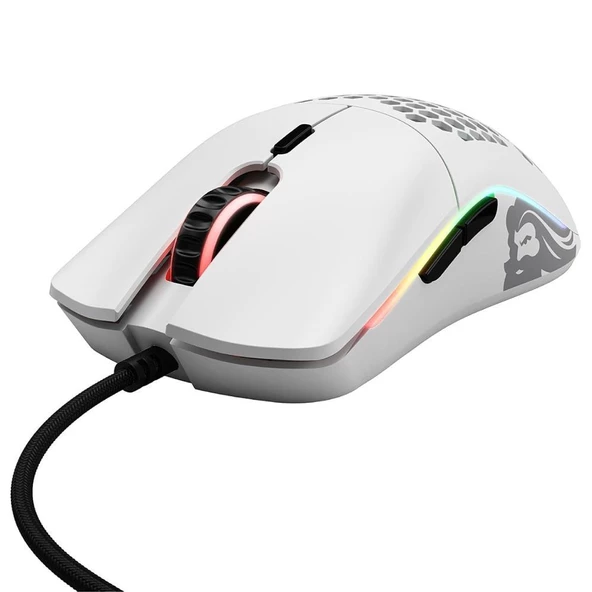 Glorious GO-WHITE Model O Beyaz Kablolu Gaming Mouse - 5