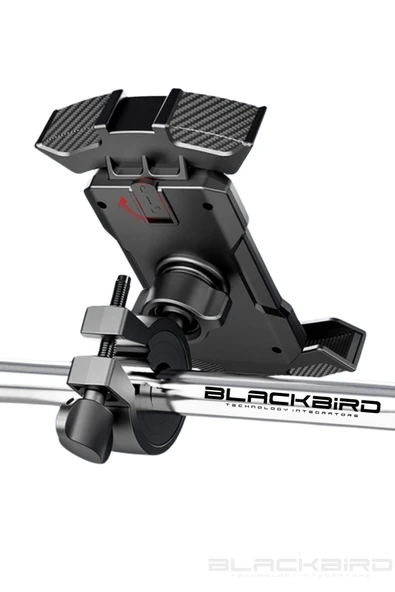 Blic BTS14 Motosiklet Ve Bisiklet Gidonu İçin Telefon Tutucu 360 Derece Dönen - 4