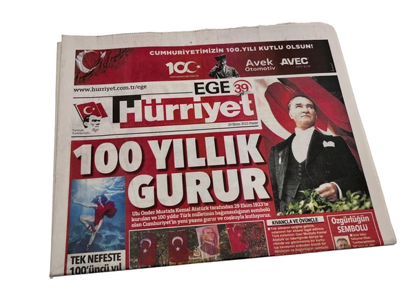29 Ekim 2023 Hürriyet Gazetesi Eki (Ege) ürün görseli 1
