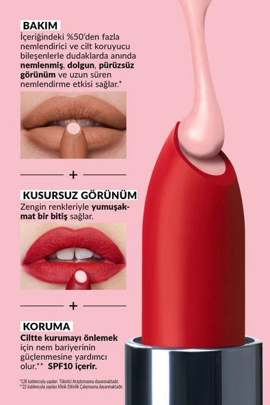 Hydramatic Mat Ruj Plum - Resim 3