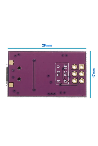 Alkatronik USBTiny ISP AVR Programlayıcı Micro Usb AVR ISP Programlayıcı Arduino Bootloader Yükleyici UNO MEGA - Resim 4