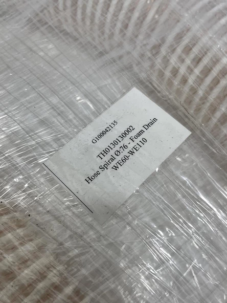 Tolon WE60-WE110 Köpük Tahliye Hortumu 76mm TH0130130002 - 3