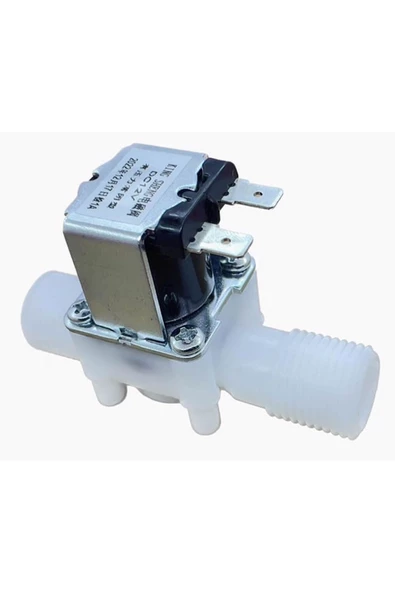Alkatronik 12V Plastik Solenoid Valf NC Elektrikli Manyetik Su Akış Vanası Kontrol Bahçe Sulama Robotik Çamaşı - Resim 3