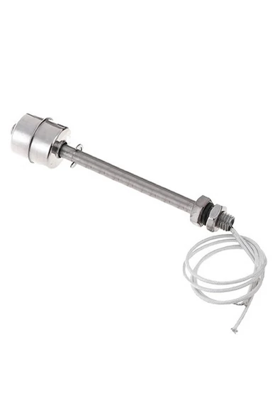 Alkatronik Metal Sıvı Su Seviye Sensörü 150mm Paslanmaz Çelik Şamandıra Mekanik Anahtar Kazan Depo Tank Havuz - Resim 2