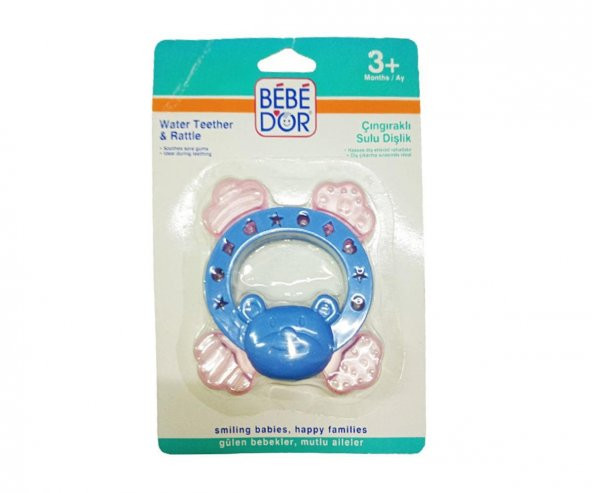 Bebedor Çıngıraklı Sulu Dişlik 518 - Mavi