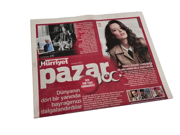 29 Ekim 2023 Hürriyet Gazetesi Eki (Pazar) ürün görseli 1