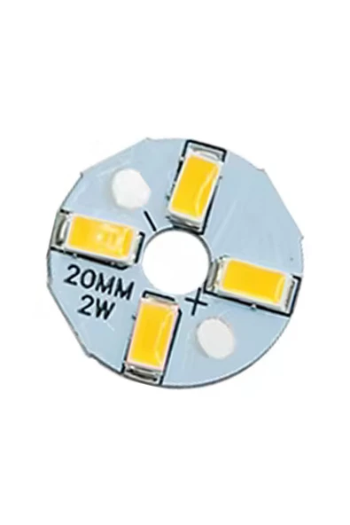 Alkatronik 5730 6V 2W 20mm Beyaz 4 Ledli Modül Aluminyum Pcb Lamba Halka Led Aydınlatma Işık - Resim 7