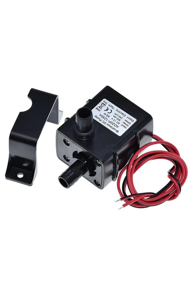Alkatronik DC 12V Mini Su Sıvı Dalgıç Pompa AD620P-1230A 4.8w 240 litre/saat Su Geçirmez Akvaryum Devridaim Mo - 1