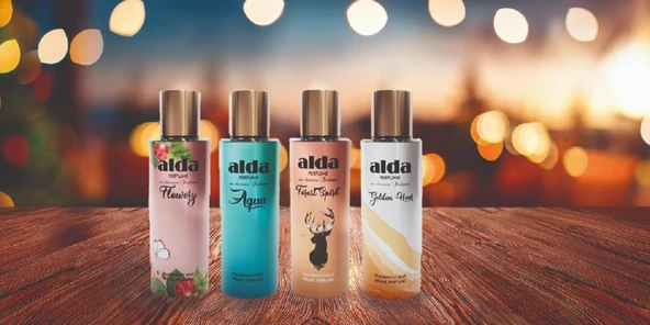 Alda Perfume    Aqua Vücut Spreyi & Parfümü Unisex - 3