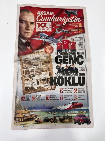 29 Ekim 2023 Akşam Gazetesi Eki - Resim 4