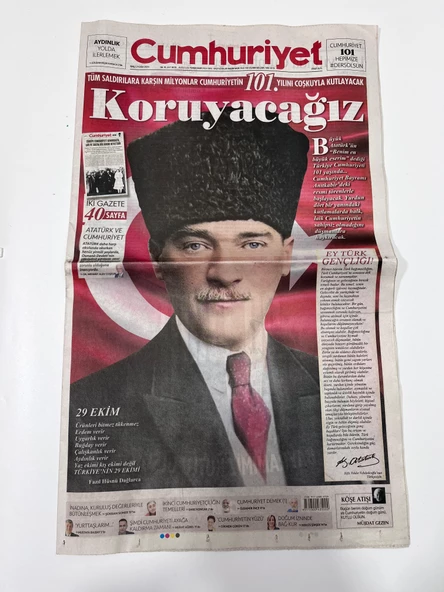 29 Ekim 2024 Cumhuriyet Gazetesi - Resim 4