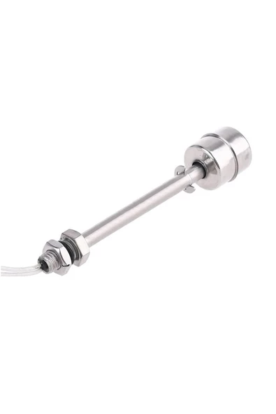 Alkatronik Metal Sıvı Su Seviye Sensörü 150mm Paslanmaz Çelik Şamandıra Mekanik Anahtar Kazan Depo Tank Havuz - Resim 8