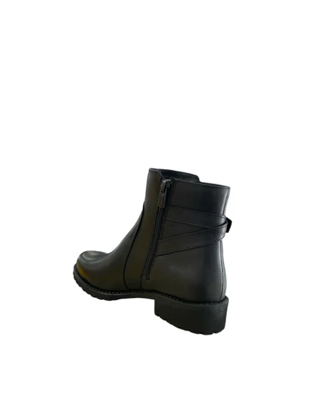 Burç 06035 Kadın Casual Deri Bot (Kış 24) - 4