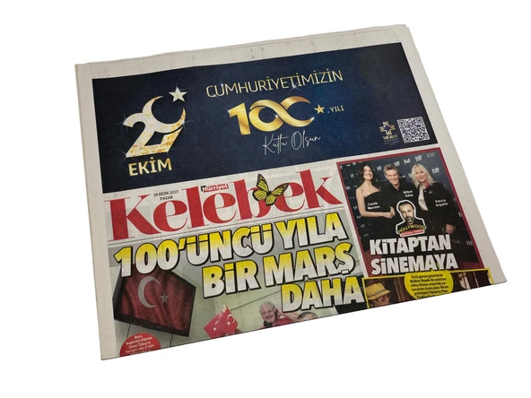 29 Ekim 2023 Hürriyet Gazetesi Eki (Kelebek)