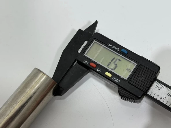 Paslanmaz Çelik Tüp Boru 27x1.5x300mm - Resim 3