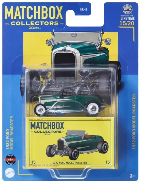Matchbox Collectors GBJ48 1932 Ford Roadster HLJ71 - 1