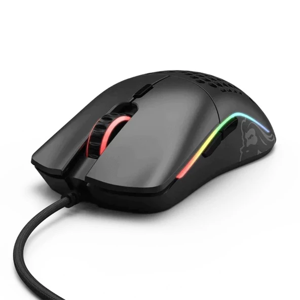 Glorious GOM-BLACK Model O Minus Siyah Kablolu Gaming Mouse - 2