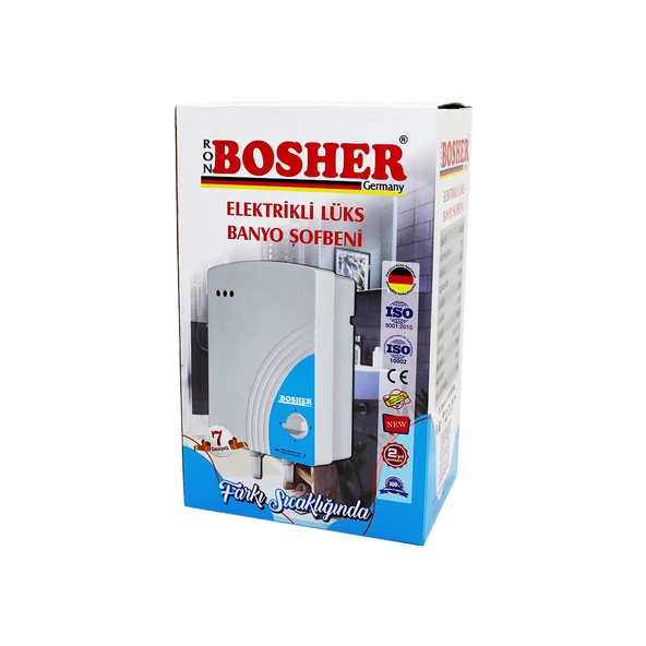 BOSHER ELEKTRİKLİBANYO ŞOFBENİ 7500W (4593)