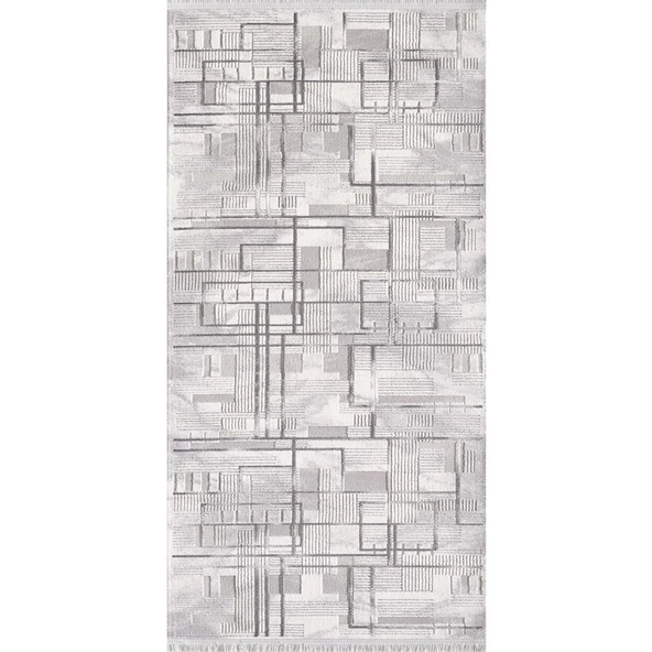 ARTEMİS SAMOA 02378C GRİ ÇİZGİLİ MODERN HALI 160X230 ÖLÇÜ - Resim 2