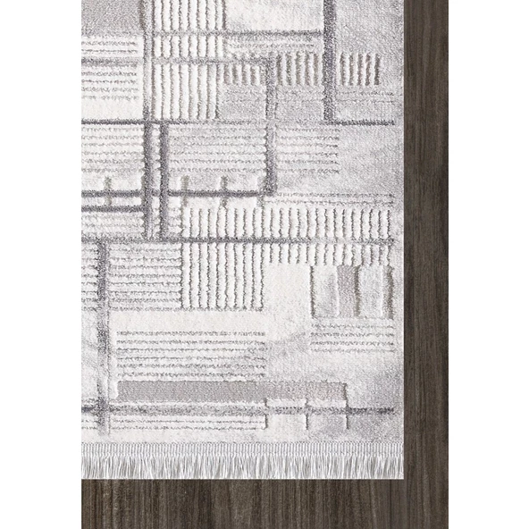 ARTEMİS SAMOA 02378C GRİ ÇİZGİLİ MODERN HALI 160X230 ÖLÇÜ ürün görseli