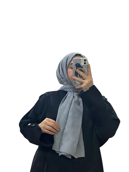 JAKARLI NOKTA DESENLİ ŞAL 1010 - 4