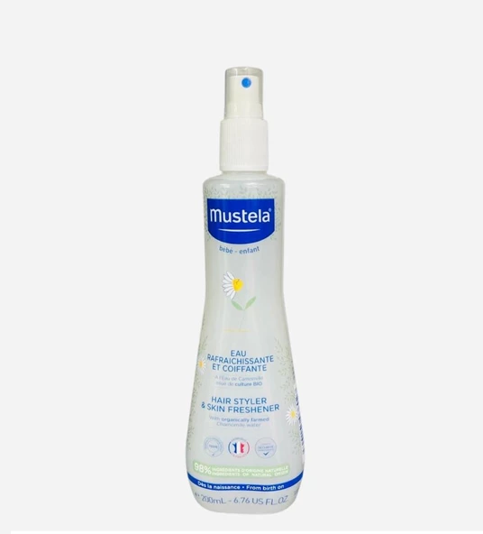 Mustela Saç Şekillendirici ve Ferahlatıcı Vücut Spreyi 200 Ml - SKT:06/2027