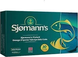 Sjomann's Omega-3 High 30 Çiğnenebilir Jel Tablet