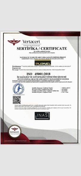 Purnell 100 Mg Safran İçeren Takviye Edici Gıda 30 Kapsül 10 Kutu - 10