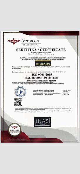 Purnell 100 Mg Safran İçeren Takviye Edici Gıda 30 Kapsül 10 Kutu - 4