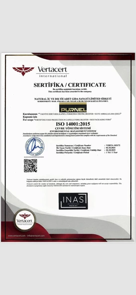 Purnell 100 Mg Safran İçeren Takviye Edici Gıda 30 Kapsül 10 Kutu - 6