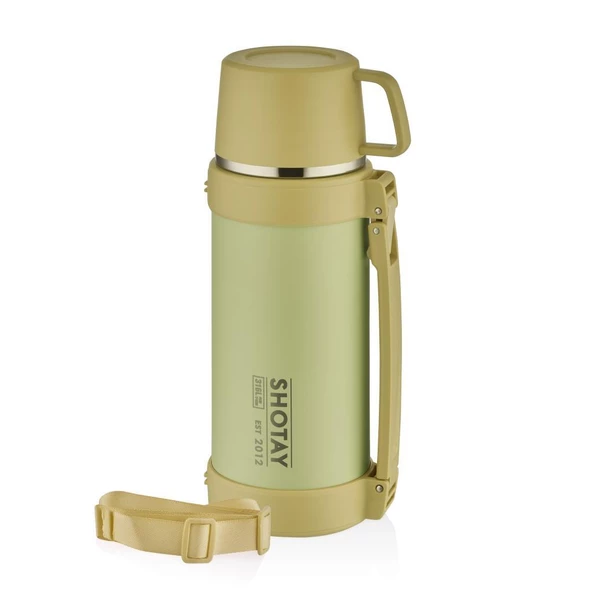 Shotay Nature Termos 1200Ml Yeşil ürün görseli