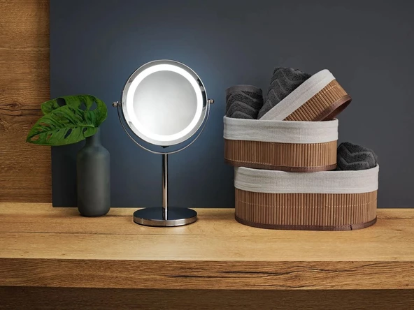 3B Trend Doğal Bambu Organizer Kutusu, Ahşap Bambu Ekmek Sepeti - 2