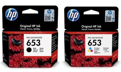 HP Hp 653 3YM75AE / 3YM74AE Avantaj Paket Orjinal Kartuş / Hp Deskjet 6075 / 6475