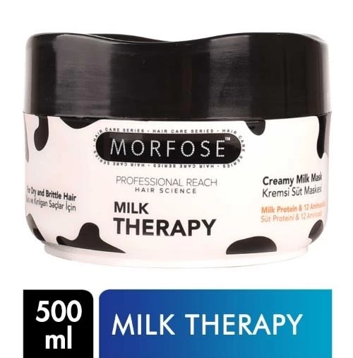 Morfose Mılk Shake Therapy Süt Saç Maskesi 500 Ml