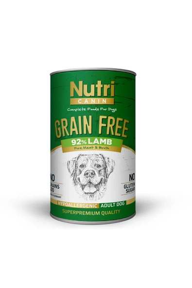 NUTRI CANIN G.F. LAMB SWEET POTATOES 400 GR