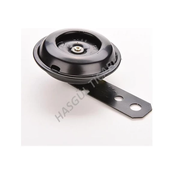 Hsgl Motorsiklet kornası 12V 70mm Çift Uçlu Siyah KN78001 - Resim 4