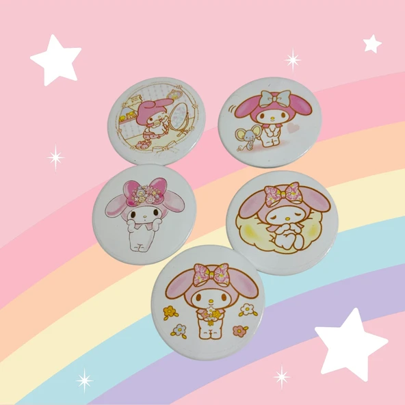 ROZET,MY MELODY ROZET,METAL ROZET - 2